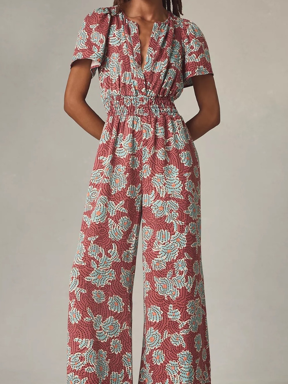 Anthropologie Somerset Jumpsuit (Size Large)